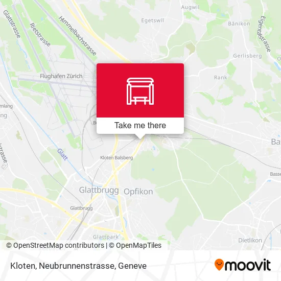 Kloten, Neubrunnenstrasse map