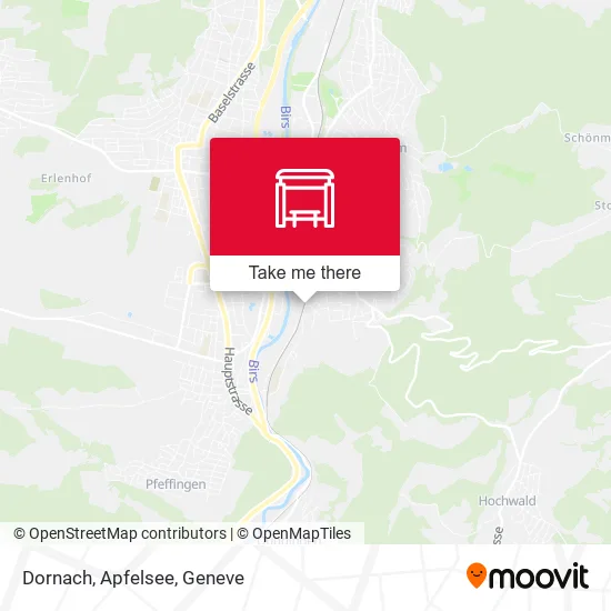 Dornach, Apfelsee map
