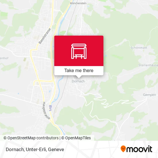 Dornach, Unter-Erli map