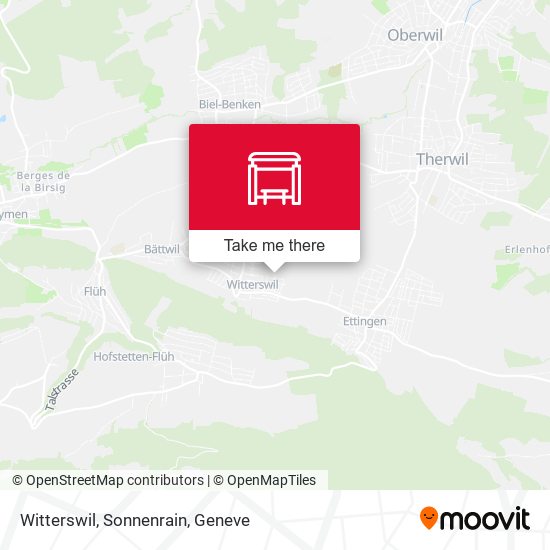 Witterswil, Sonnenrain map