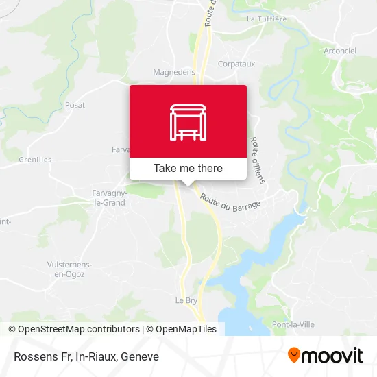 Rossens Fr, In-Riaux map