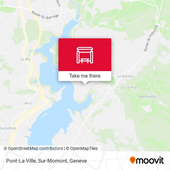 Pont-La-Ville, Sur-Momont map