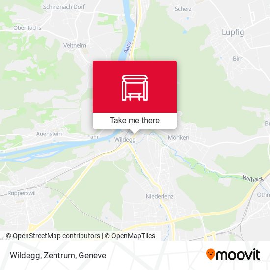 Wildegg, Zentrum map