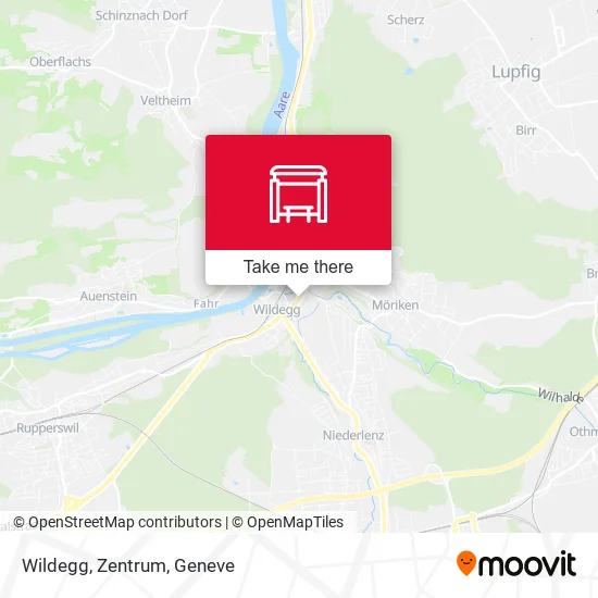 Wildegg, Zentrum map