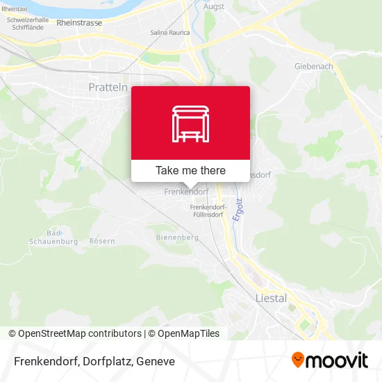 Frenkendorf, Dorfplatz map