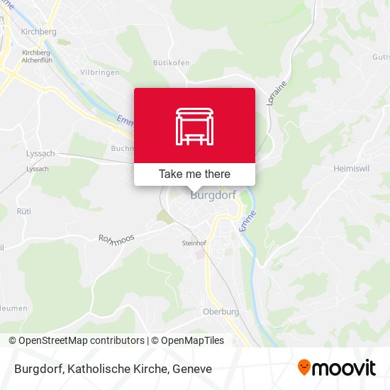 Burgdorf, Katholische Kirche map