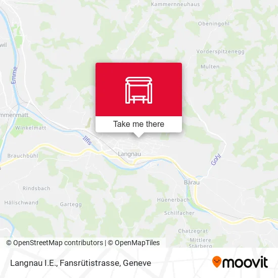 Langnau I.E., Fansrütistrasse plan