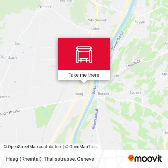 Haag (Rheintal), Thalisstrasse map