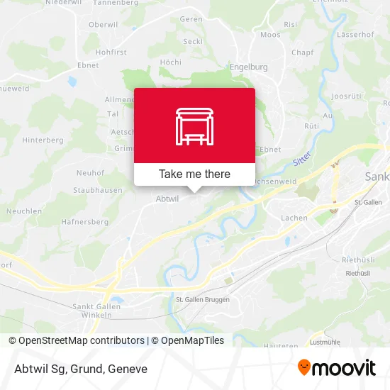 Abtwil Sg, Grund map