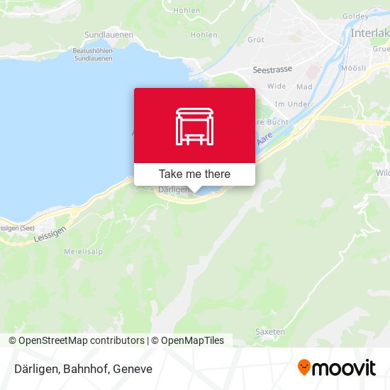 Därligen, Bahnhof map
