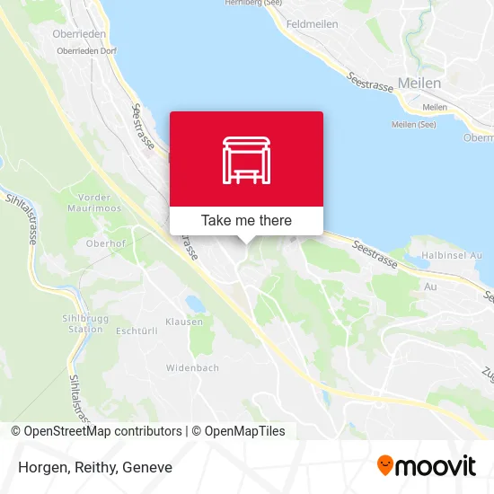 Horgen, Reithy map