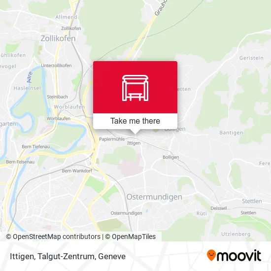 Ittigen, Talgut-Zentrum map