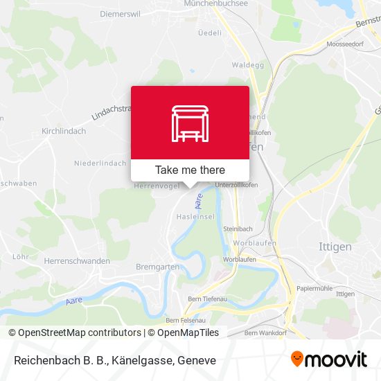 Reichenbach B. B., Känelgasse map