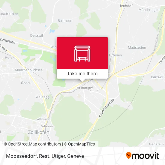 Moosseedorf, Rest. Utiger map