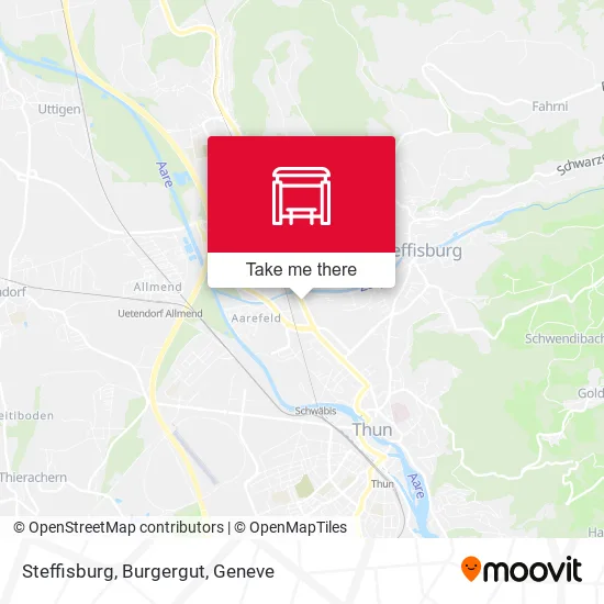 Steffisburg, Burgergut map