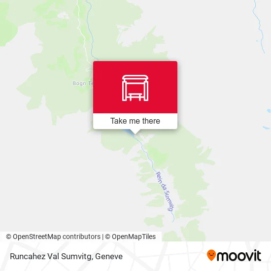Runcahez Val Sumvitg map