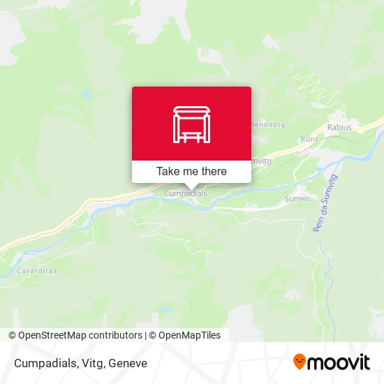 Cumpadials, Vitg map