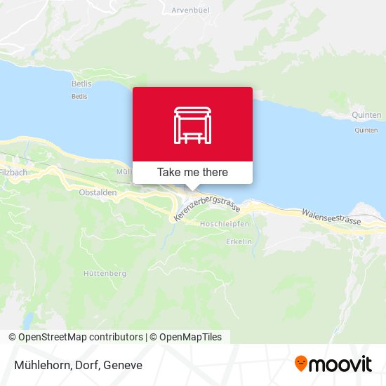 Mühlehorn, Dorf map