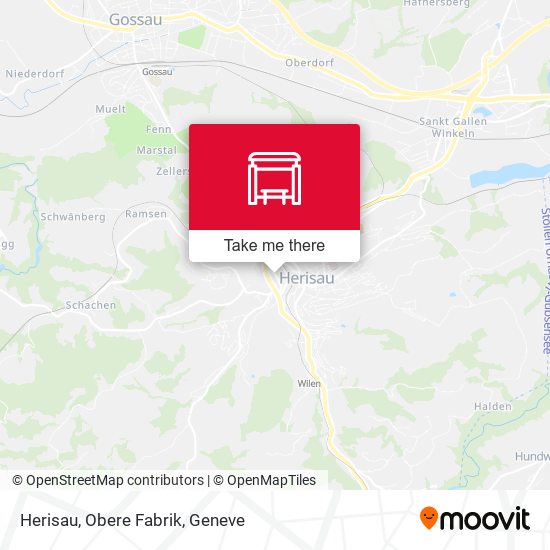 Herisau, Obere Fabrik map