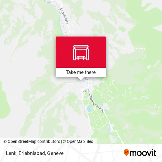 Lenk, Erlebnisbad map