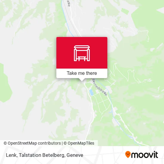 Lenk, Talstation Betelberg map