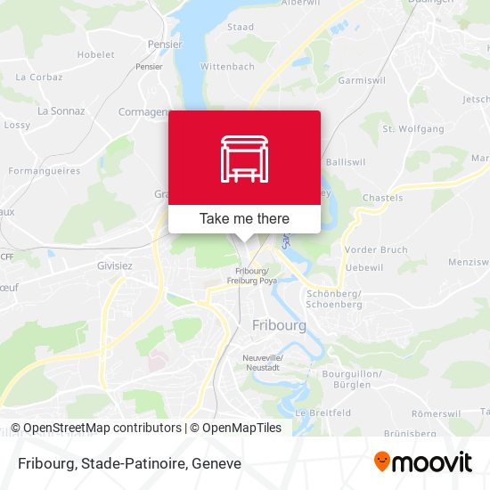 Fribourg, Stade-Patinoire map