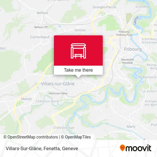 Villars-Sur-Glâne, Fenetta map