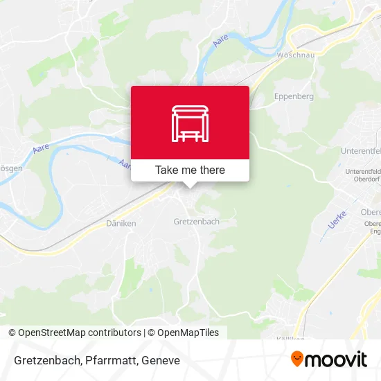 Gretzenbach, Pfarrmatt map