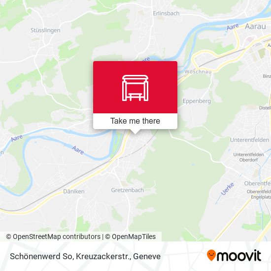 Schönenwerd So, Kreuzackerstr. map