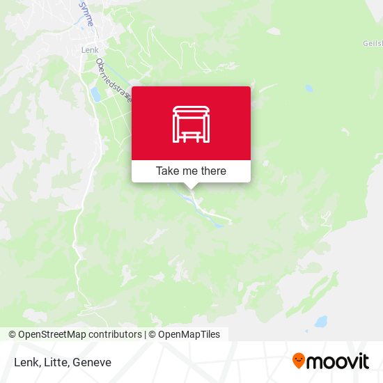 Lenk, Litte map