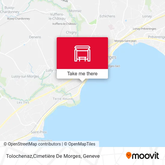 Tolochenaz,Cimetière De Morges map