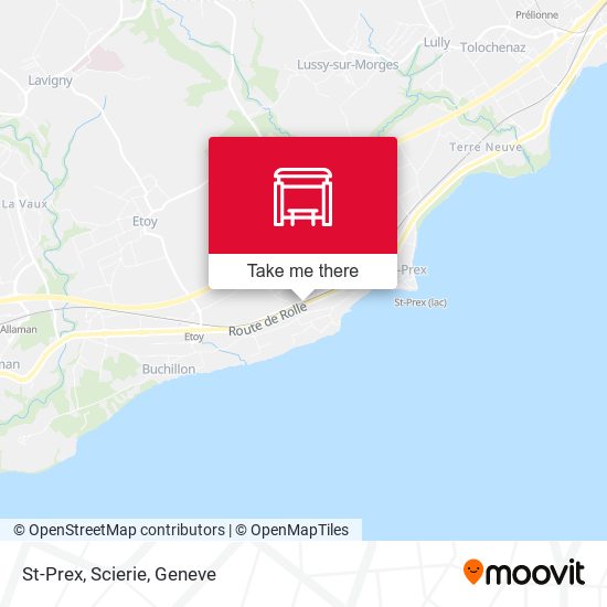 St-Prex, Scierie map