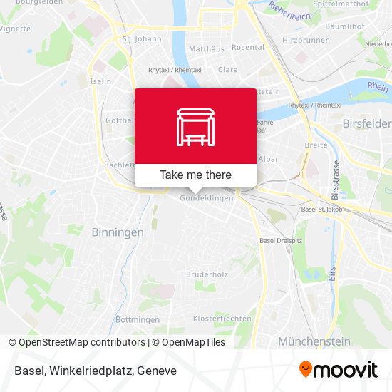 Basel, Winkelriedplatz map