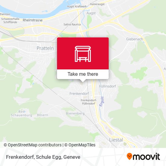 Frenkendorf, Schule Egg map