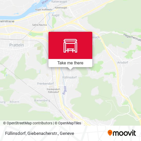 Füllinsdorf, Giebenacherstr. map