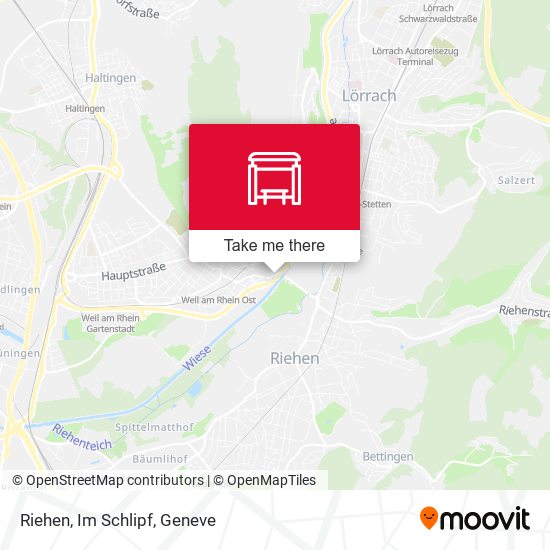 Riehen, Im Schlipf map