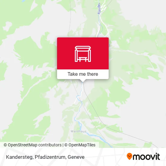 Kandersteg, Pfadizentrum map