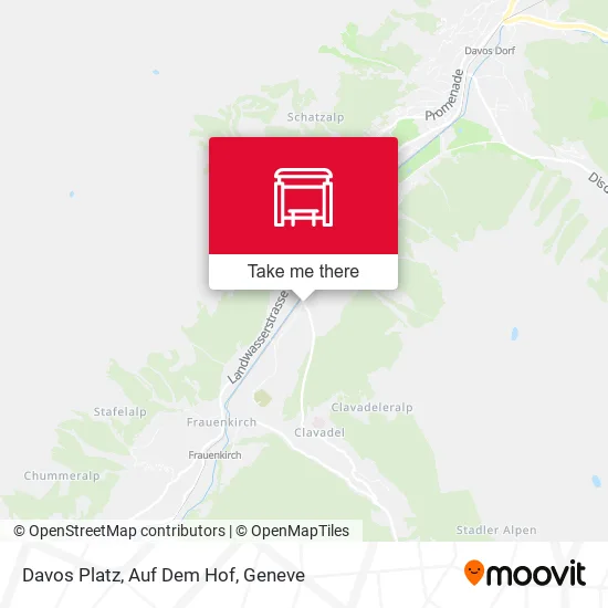 Davos Platz, Auf Dem Hof map