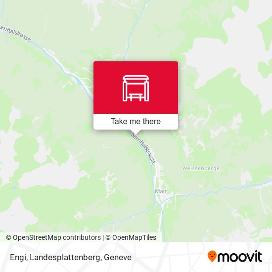 Engi, Landesplattenberg map