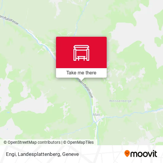 Engi, Landesplattenberg map