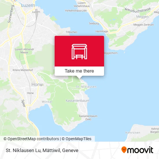 St. Niklausen Lu, Mättiwil map