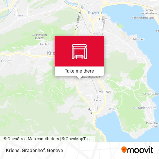 Kriens, Grabenhof map