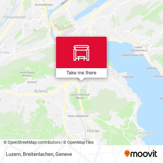 Luzern, Breitenlachen map