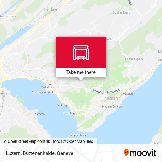 Luzern, Büttenenhalde plan