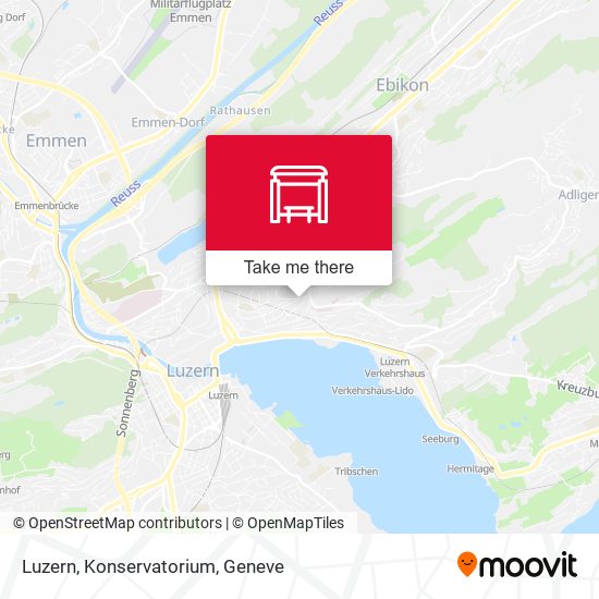 Luzern, Konservatorium plan