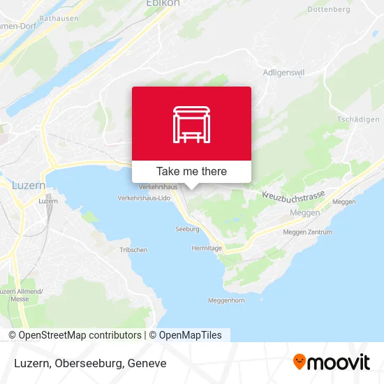 Luzern, Oberseeburg map