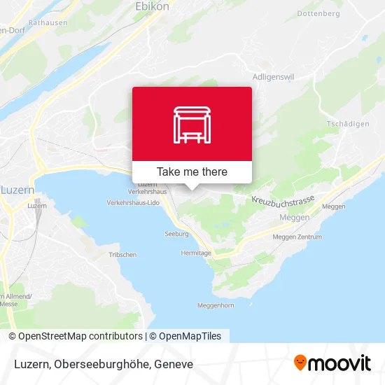 Luzern, Oberseeburghöhe map