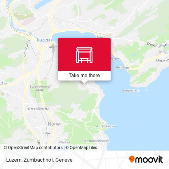 Luzern, Zumbachhof Karte