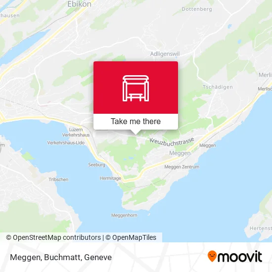 Meggen, Buchmatt map
