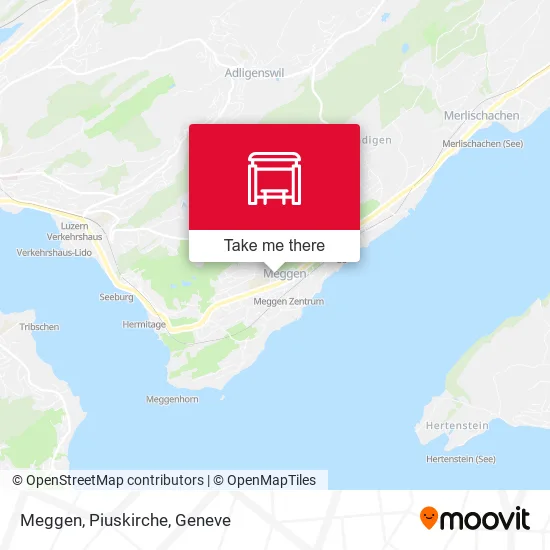 Meggen, Piuskirche map